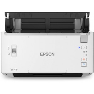 Epson WORKFORCE DS-410 ADF + Manual feed scanner 600 x 600DPI A4 Negro, Blanco