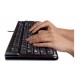 Logitech MK220, Arabic RF inalámbrico Árabe Negro teclado