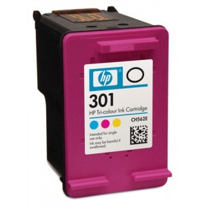 HP Cartucho de tinta tricolor HP 301