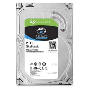 Seagate SkyHawk Surveillance HDD ST2000VX008 - Disco duro - 2 TB - interno - 3.5" - SATA 6Gb - 5900 rpm - búfer: 64 MB
