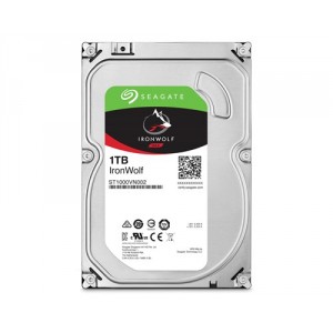 Seagate IronWolf ST1000VN002 - Disco duro - 1 TB - SATA 6Gb - 5900 rpm - búfer: 64 MB