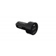 Tacens ANIMA AUSBC1 - Adaptador de corriente - automóvil - 2.1 A - 2 conectores de salida (USB (solo alimentación)) - negro bril