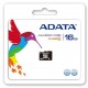 Adata - Tarjeta de memoria flash (adaptador microSDHC a SD Incluido) - 16 GB - Class 4 - microSDHC
