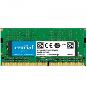 Crucial Technology SODIMM 8GB 2400MHz DDR4 CL 17 1.2V CT8G4SFS824A