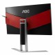 AOC AG271QX 27" Wide Quad HD TN Negro, Rojo pantalla para PC