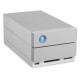LaCie 2big Dock Thunderbolt 3 8000GB Escritorio Gris unidad de disco multiple