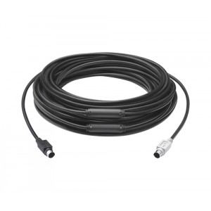 Logitech 939-001490 15m 6-p Mini-DIN 6-p Mini-DIN Noir câble PS/2