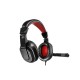 Mars Gaming MRH0 Binaurale Diadema Negro, Rojo auricular con micrófono