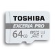 Toshiba THN-M401S0640E2 64GB MicroSD NAND Clase 10 memoria flash