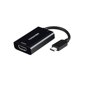 Toshiba PA5269U-2PRP HDMI USB-C Noir adaptateur et connecteur de câbles