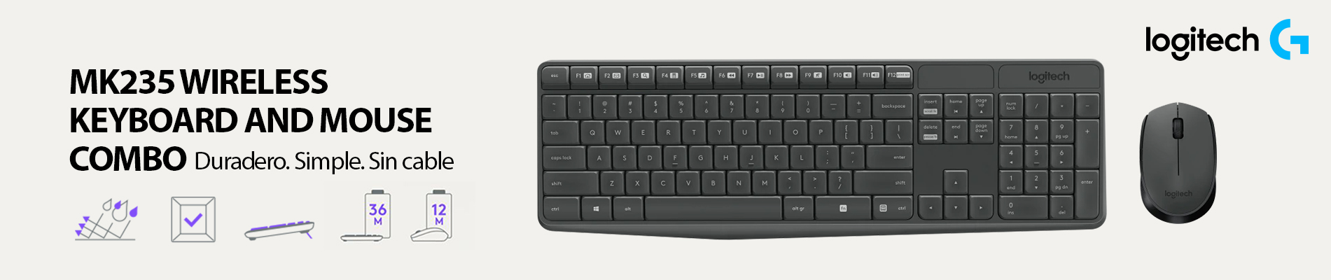 Logitech teclados