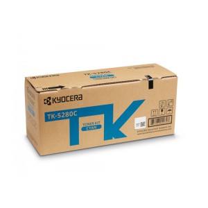 KYOCERA TK-5280C T&oacute;ner de l&aacute;ser 11000p&aacute;ginas Cian