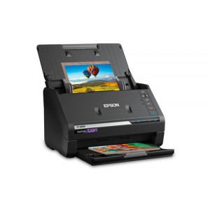Epson FastFoto FF-680W 600 x 600 DPI Esc&aacute;ner alimentado con hojas Negro A4
