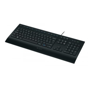 Logitech K280e USB QWERTZ Alem&aacute;n Negro