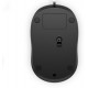 HP 1000 ratón USB 1200 DPI Ambidextro Negro
