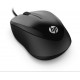 HP 1000 ratón USB 1200 DPI Ambidextro Negro
