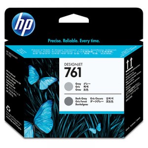 HP Cabezal de impresi&oacute;n HP Designjet 761 gris/gris oscuro