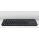 Logitech K400 Plus teclado RF inalámbrico QWERTZ Checa Negro