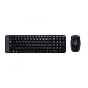 Logitech MK220 teclado RF inal&aacute;mbrico Negro