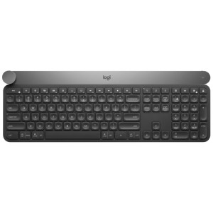 Logitech Craft teclado RF Wireless + Bluetooth QWERTY Italiano Negro, Gris
