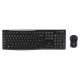 Logitech MK270 teclado RF inalámbrico AZERTY Francés Negro