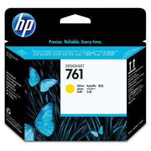 HP Cabezal de impresi&oacute;n HP Designjet 761 amarillo