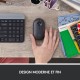 Logitech Pebble M350 ratón RF inalámbrica + Bluetooth Óptico 1000 DPI Ambidextro