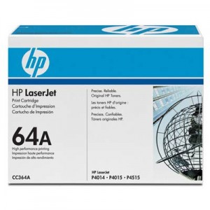 HP Cartucho de t&oacute;ner negro HP 64A LaserJet
