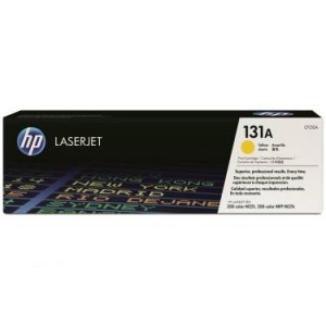 HP Cartucho de t&oacute;ner amarillo HP 131A LaserJet