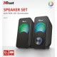 Trust Arys 6 W Noir Avec fil