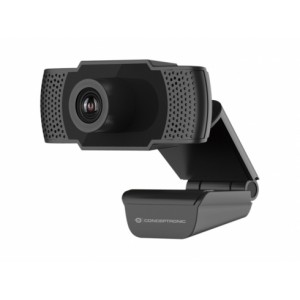 Conceptronic Amdis c&aacute;mara web 2 MP 1920 x 1080 Pixeles USB 2.0 Negro