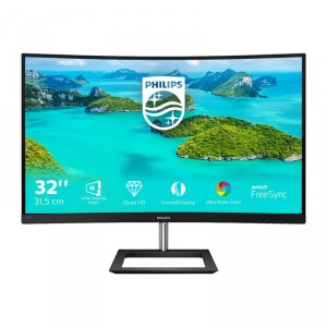 Philips Profesional Curvo E-Line 325E1C 31.5"/ QHD/ Negro