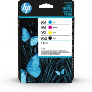 HP 950/951 Original Negro, Cian, Magenta, Amarillo 4 pieza(s)