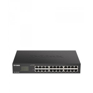 D-Link DGS-1100-24V2 commutateur r&eacute;seau G&eacute;r&eacute; Gigabit Ethernet (10/100/1000) Noir 1U