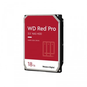Western Digital WD Red Pro NAS Hard Drive WD181KFGX - Disco duro - 18 TB - interno - 3.5" - SATA 6Gb - 7200 rpm - b&uacute;fer: 512 MB
