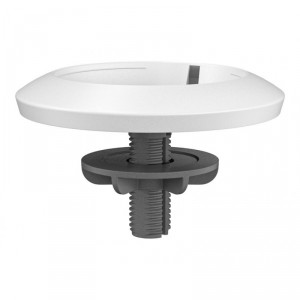 Logitech Mic Pod Mount Table and Ceiling Mount for Rally Mic Pod - Abrazadera para micr&oacute;fono - blanco - se puede instalar en el