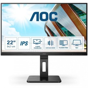AOC P2 22P2DU LED display 54,6 cm (21.5") 1920 x 1080 Pixeles Full HD Negro