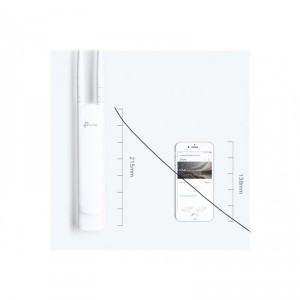 TP-LINK EAP110-OUTDOOR punto de acceso inal&aacute;mbrico 300 Mbit/s Energ&iacute;a sobre Ethernet (PoE)