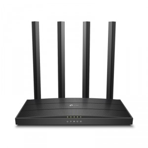 TP-LINK Archer C6 router inal&aacute;mbrico Ethernet r&aacute;pido Doble banda (2,4 GHz / 5 GHz) Blanco