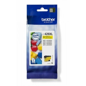 Brother LC-426XLY cartucho de tinta 1 pieza(s) Original Extra (S&uacute;per) alto rendimiento Amarillo