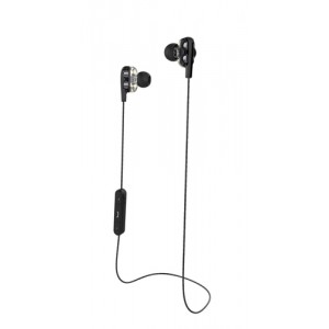 CoolBox CoolTwin casque et micro Binaural &eacute;couteur Noir Sans fil