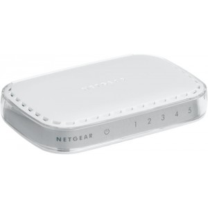 Netgear GS605-400PES Unmanaged network switch L2 Gigabit Ethernet (10/100/1000) Blanc commutateur r&eacute;seau