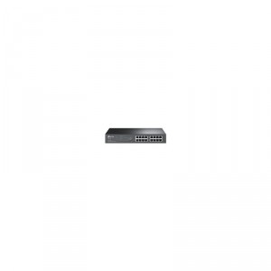TP-LINK TL-SG1016PE switch Gestionado Gigabit Ethernet (10/100/1000) Energ&iacute;a sobre Ethernet (PoE) Negro