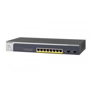 Netgear GS510TPP Gestionado L2/L3/L4 Gigabit Ethernet (10/100/1000) Energ&iacute;a sobre Ethernet (PoE) Negro