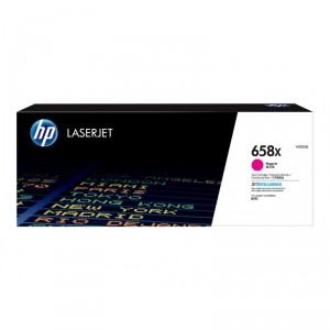HP Cartucho de t&oacute;ner Original LaserJet 658X magenta de alta capacidad