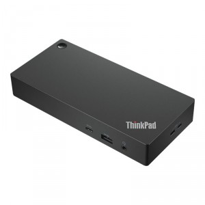 Lenovo 40AY0090EU base para port&aacute;til y replicador de puertos Al&aacute;mbrico USB 3.2 Gen 1 (3.1 Gen 1) Type-C Negro