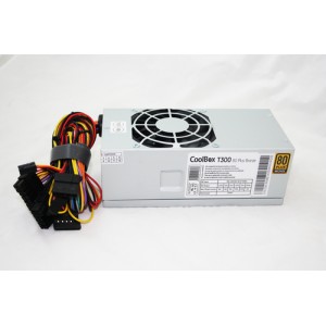 CoolBox FALCOO300TBZ unidad de fuente de alimentaci&oacute;n 300 W 20+4 pin ATX TFX Plata