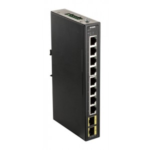 D-Link DIS-100G-10S switch Gestionado Gigabit Ethernet (10/100/1000) Negro