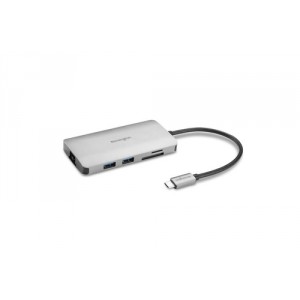 Kensington Dock m&oacute;vil USB-C&reg; sin Driver 8 en 1 UH1400P