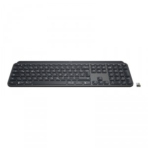 Logitech MX Keys for Business teclado RF Wireless + Bluetooth Alem&aacute;n Grafito